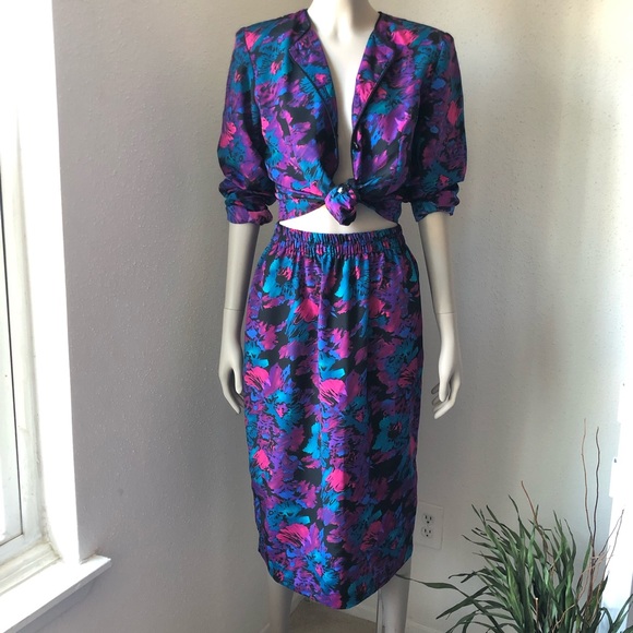 Vintage Via Sant Andrea 80’s 2 piece set - Picture 4 of 8